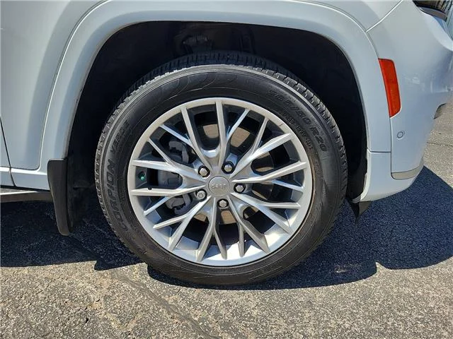 Used 2023 Bright White Clearcoat Jeep Summit 4x4 image 6