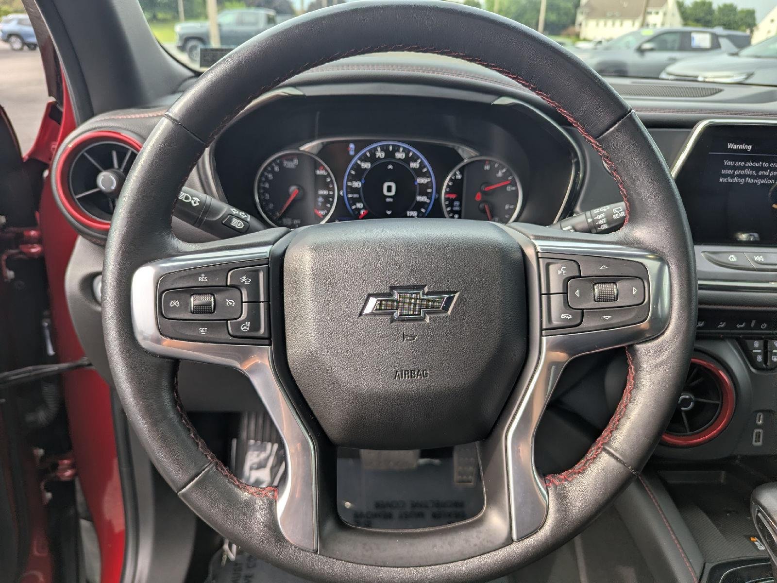 Used 2021 Cherry Red Tintcoat Chevrolet RS image 19