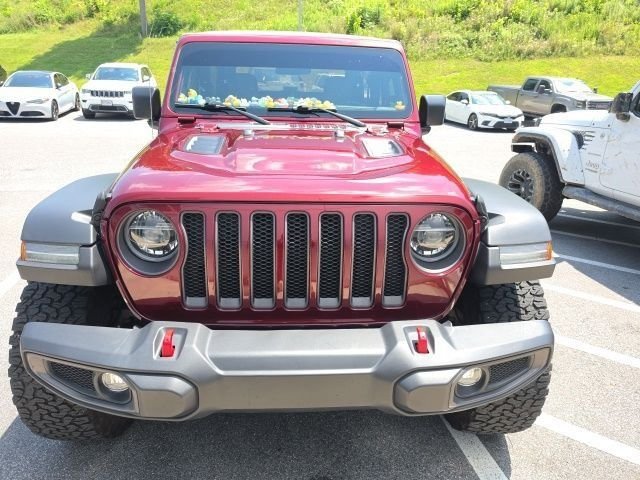 Used 2021 Red Jeep Rubicon image 1