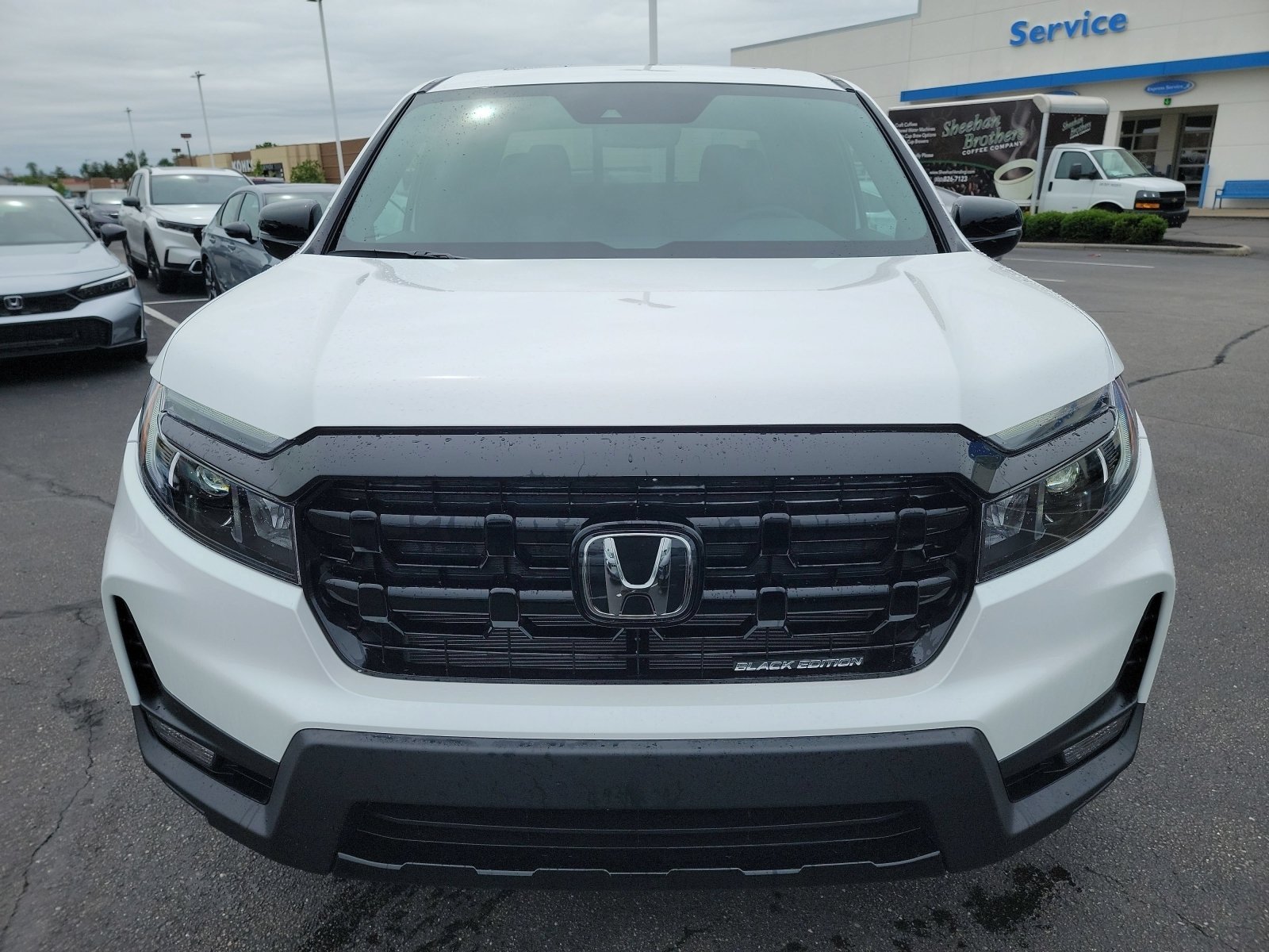 New 2026 Platinum White Pearl Honda Black Edition image 2