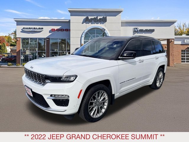 Certified Used 2022 White Jeep Summit image 35