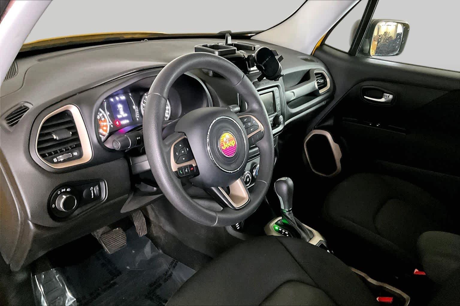 Used 2017 Solar Yellow Jeep Sport image 17