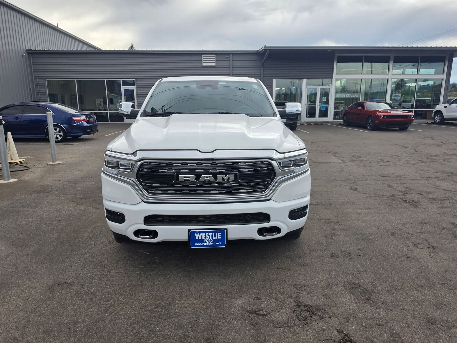 Used 2020 Bright White Clearcoat Ram Limited image 7