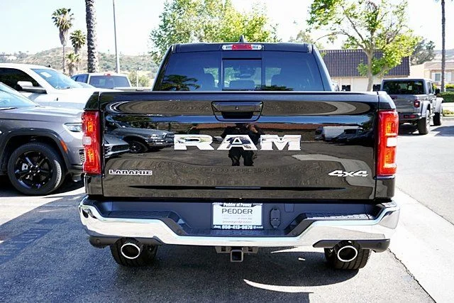 New 2026 Diamond Black Crystal Pearl-Coat Exterior Paint RAM Laramie image 10