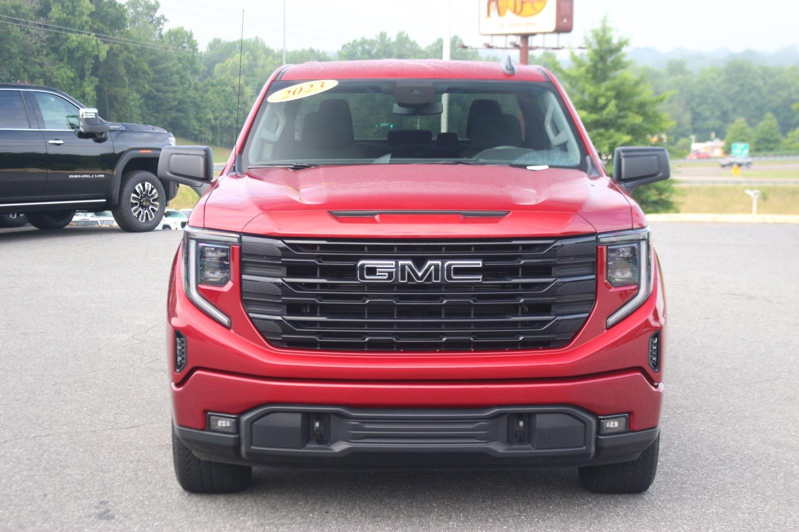 Used 2023 Volcanic Red Tintcoat GMC Elevation image 2