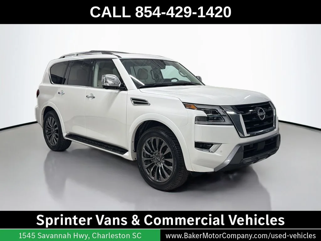 Used 2024 Aspen White Nissan Platinum image 7