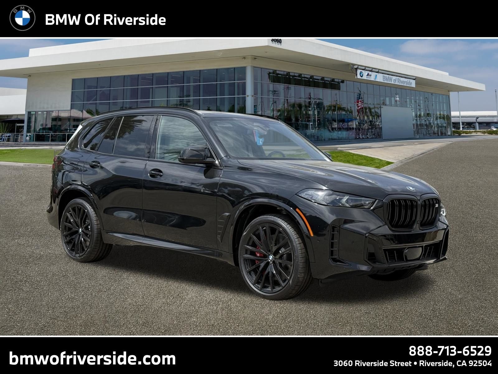 New 2026 Black Sapphire Metallic BMW M60i image 1