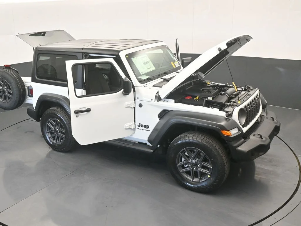 New 2026 Bright White Clear-Coat Exterior Paint Jeep Sport image 58