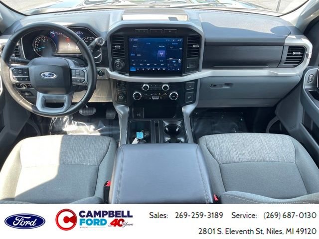 Certified Used 2023 Agate Black Metallic Ford XLT image 24