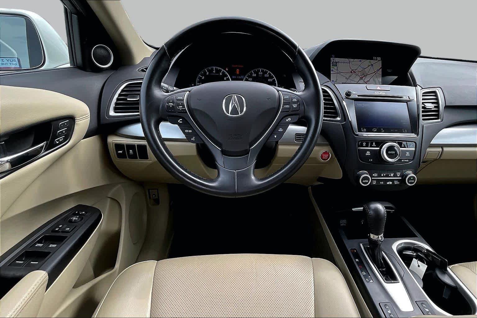 Used 2016 White Diamond Pearl Acura Tech Pkg image 6