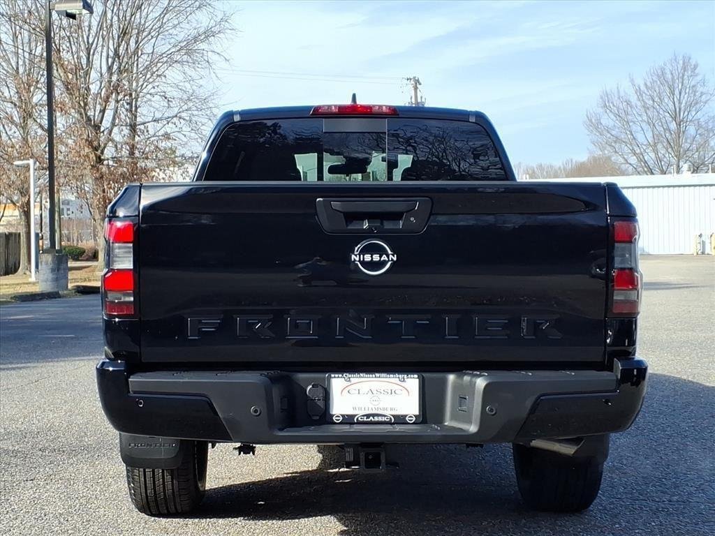 New 2026 Super Black Nissan Crew Cab SV Long Bed image 7
