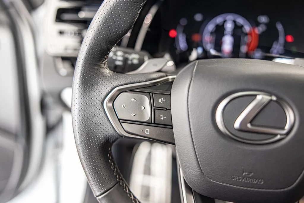 Used 2024 White Lexus 350 F Sport Handling image 24