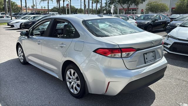 Certified Used 2025 Classic Silver Toyota LE image 5