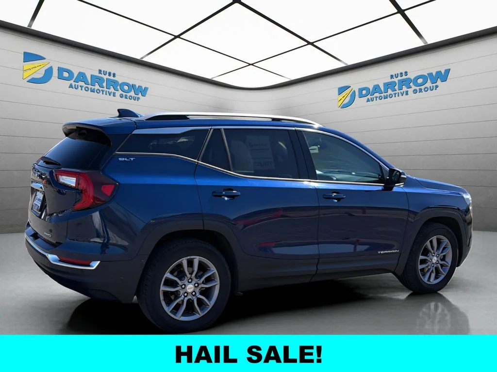 Used 2022 Blue GMC SLT image 5