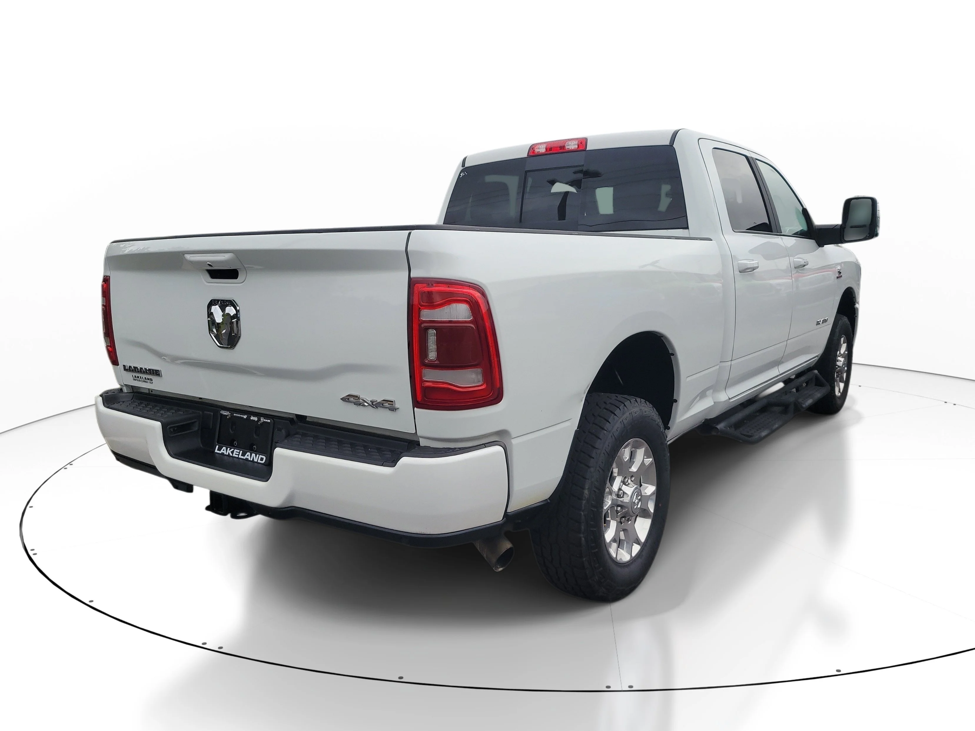 Used 2024 Bright White Clearcoat Ram Laramie image 4