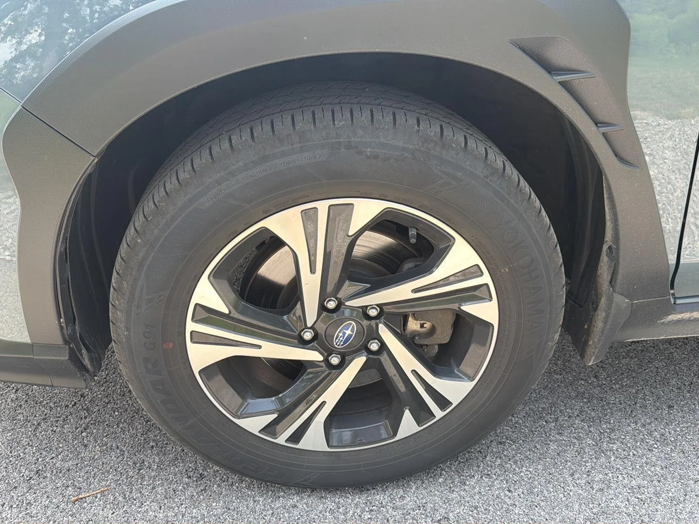 Used 2024 Offshore Blue Metallic Subaru Premium image 9