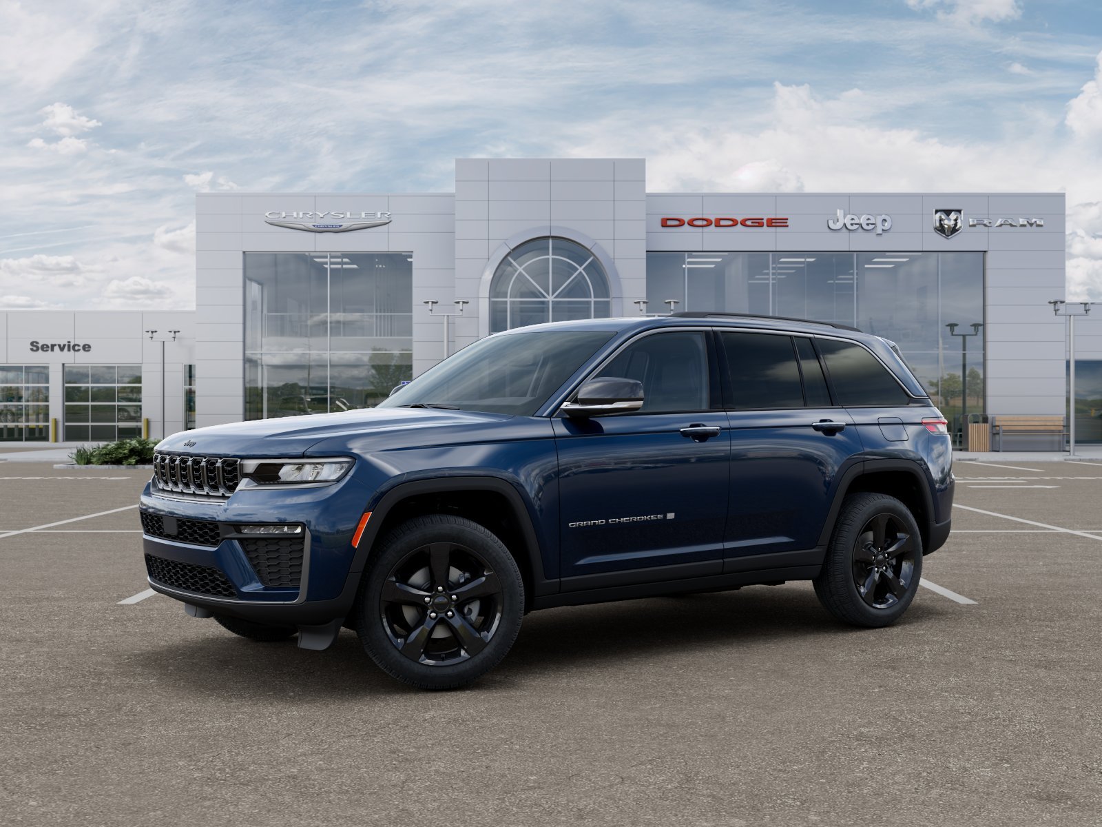 New 2026 Fathom Blue Pearl-Coat Exterior Paint Jeep Limited image 28