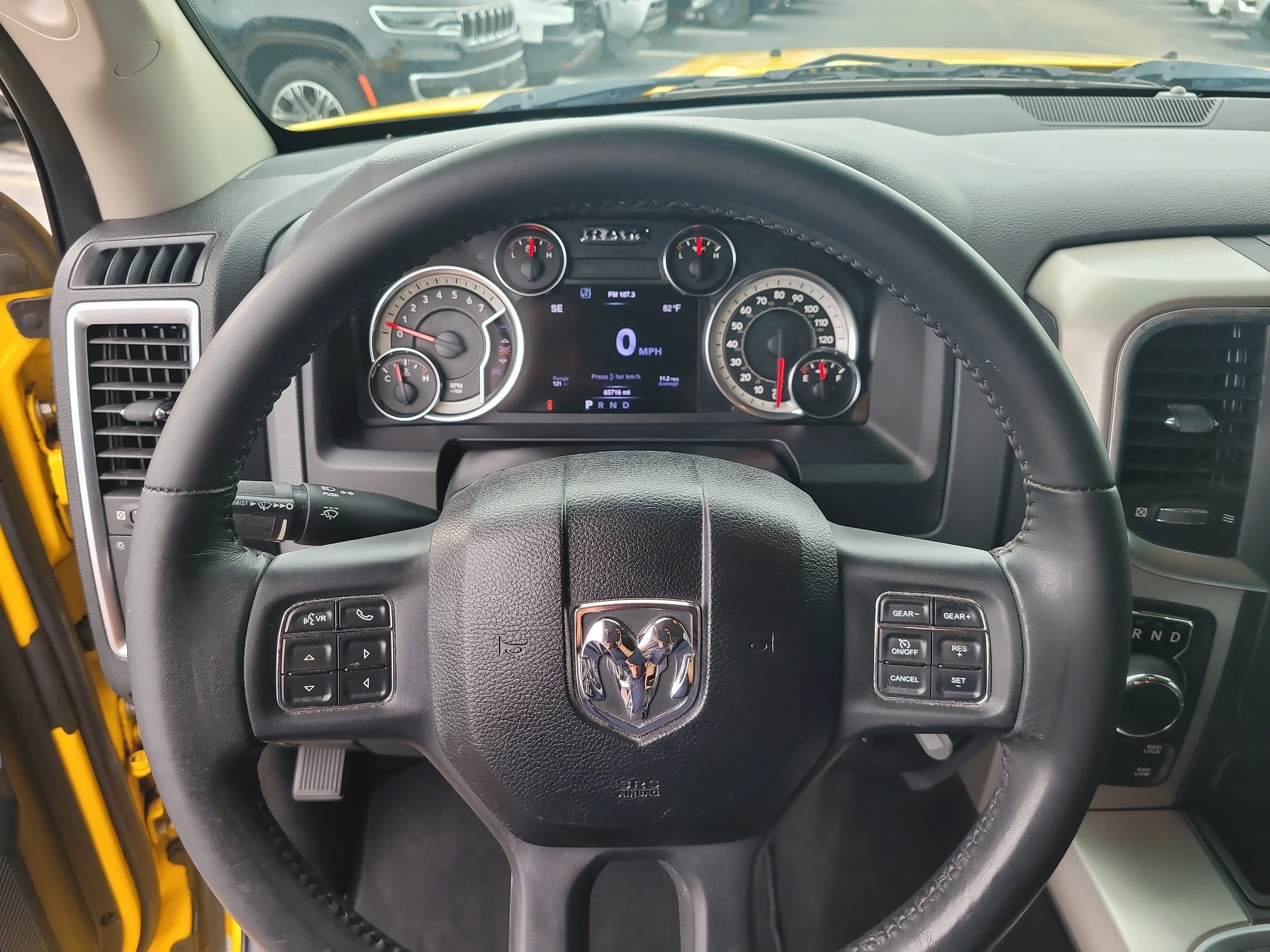 Used 2016 Detonator Yellow Clearcoat Ram Big Horn image 28
