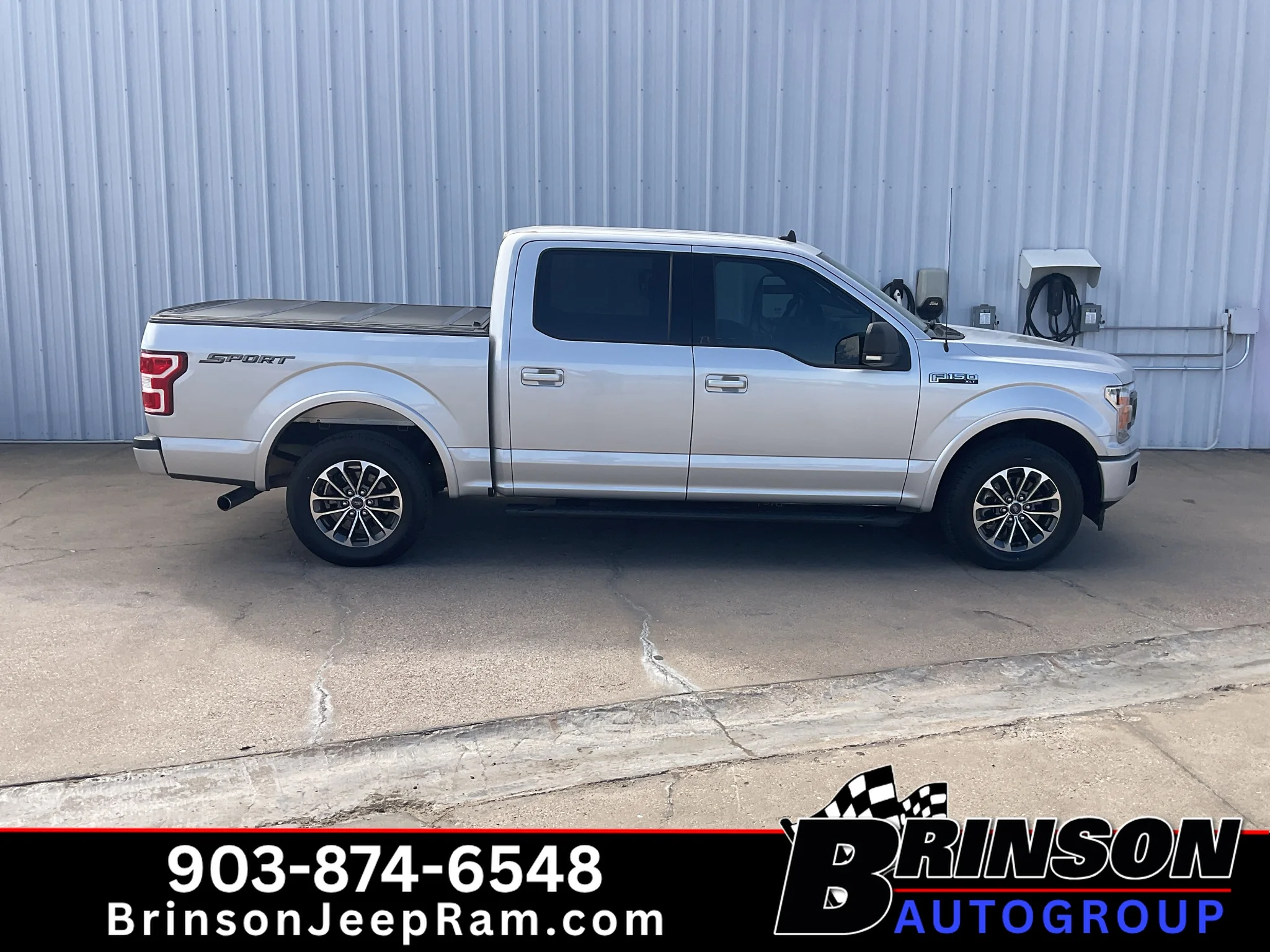 Used 2019 Ingot Silver Metallic Ford XLT image 29
