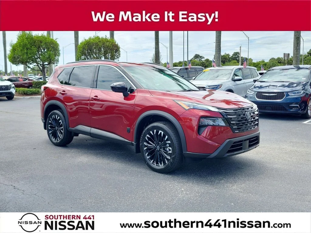 New 2026 Red Nissan Dark Armor image 1