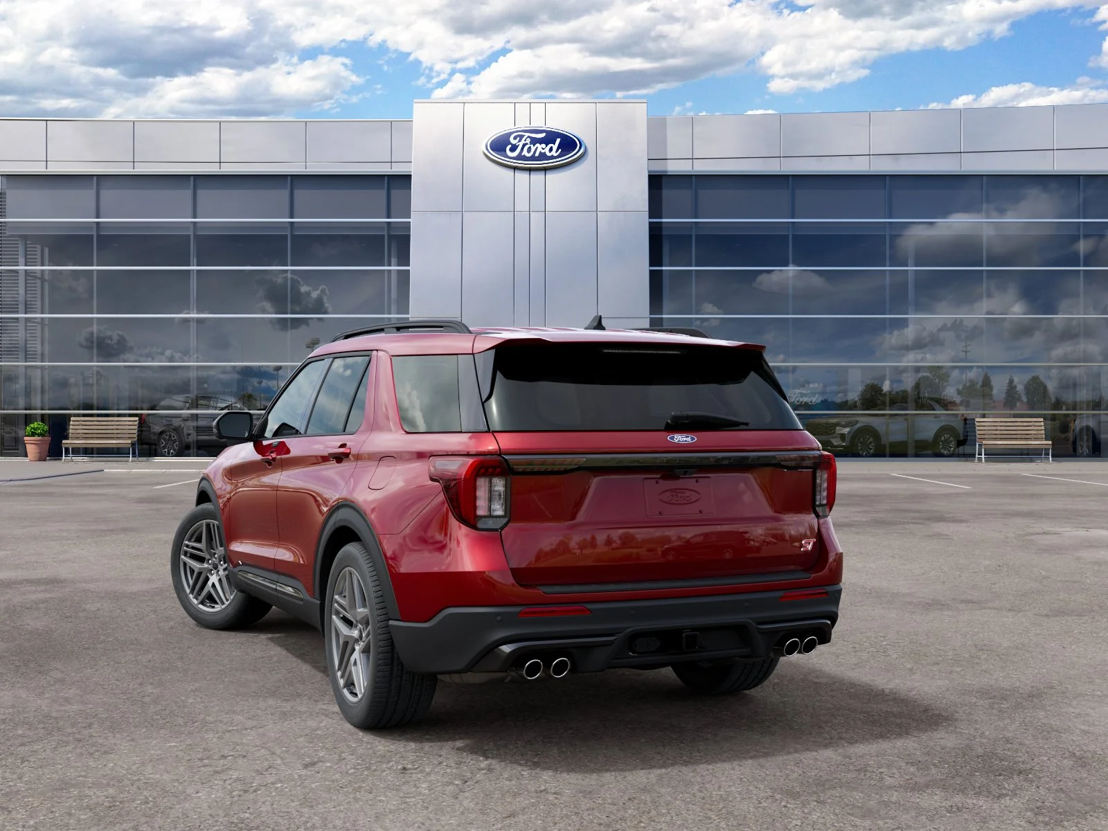 New 2027 Ruby Red Metallic Tinted Clearcoat Ford ST image 21