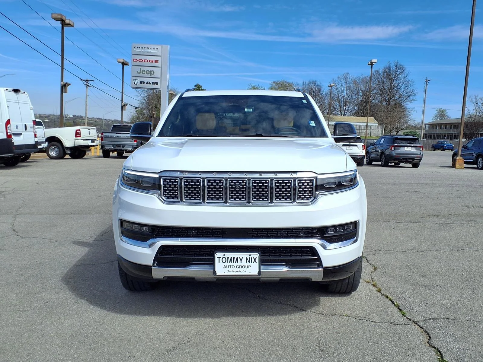 Used 2024 Bright White Clearcoat Jeep Series III image 22