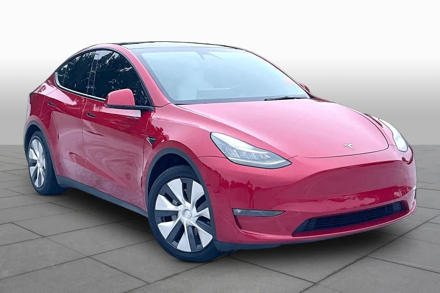 Used 2021 Tesla Model Y Long Range with VIN 5YJYGAEE4MF193009 for sale in Kennesaw, GA
