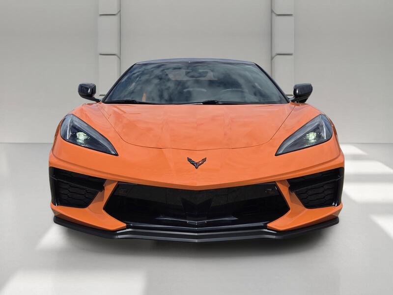 Used 2022 Orange CHEVROLET 2DR STINGRAY CONV W/3LT image 8