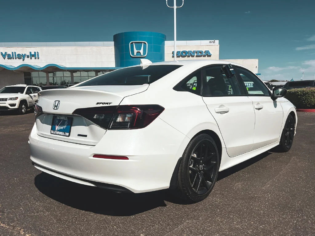 New 2026 Platinum White Pearl Honda Sport image 5