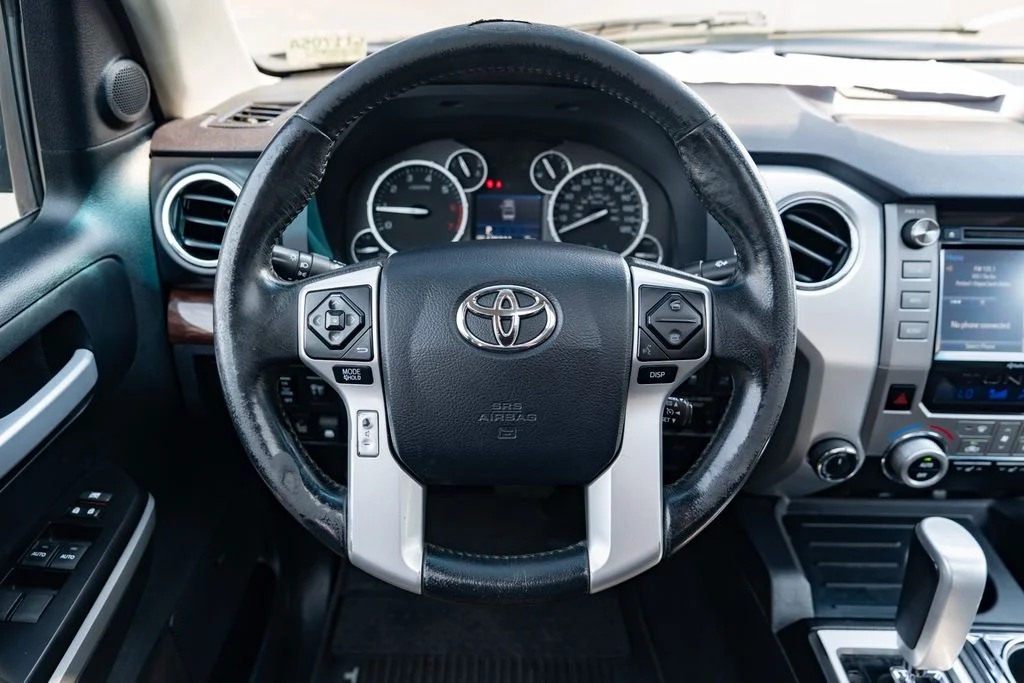 Used 2016 Midnight Black Metallic Toyota Limited image 14