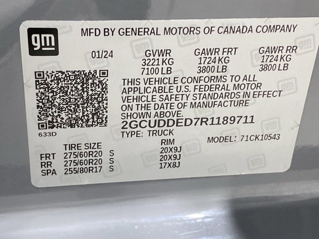 Used 2024 Slate Gray Metallic Chevrolet LT image 32