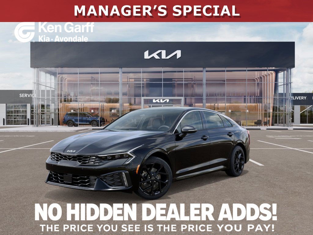 New 2026 Aurora Black Pearl Kia GT-Line FWD image 1