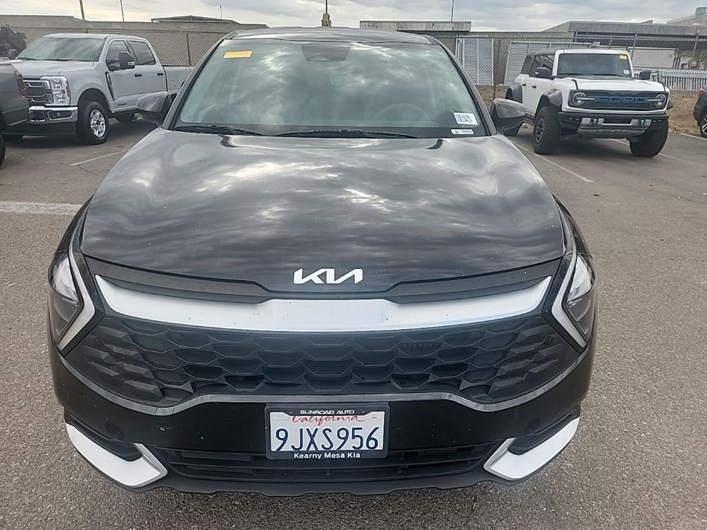 Used 2023 Black Kia LX image 2