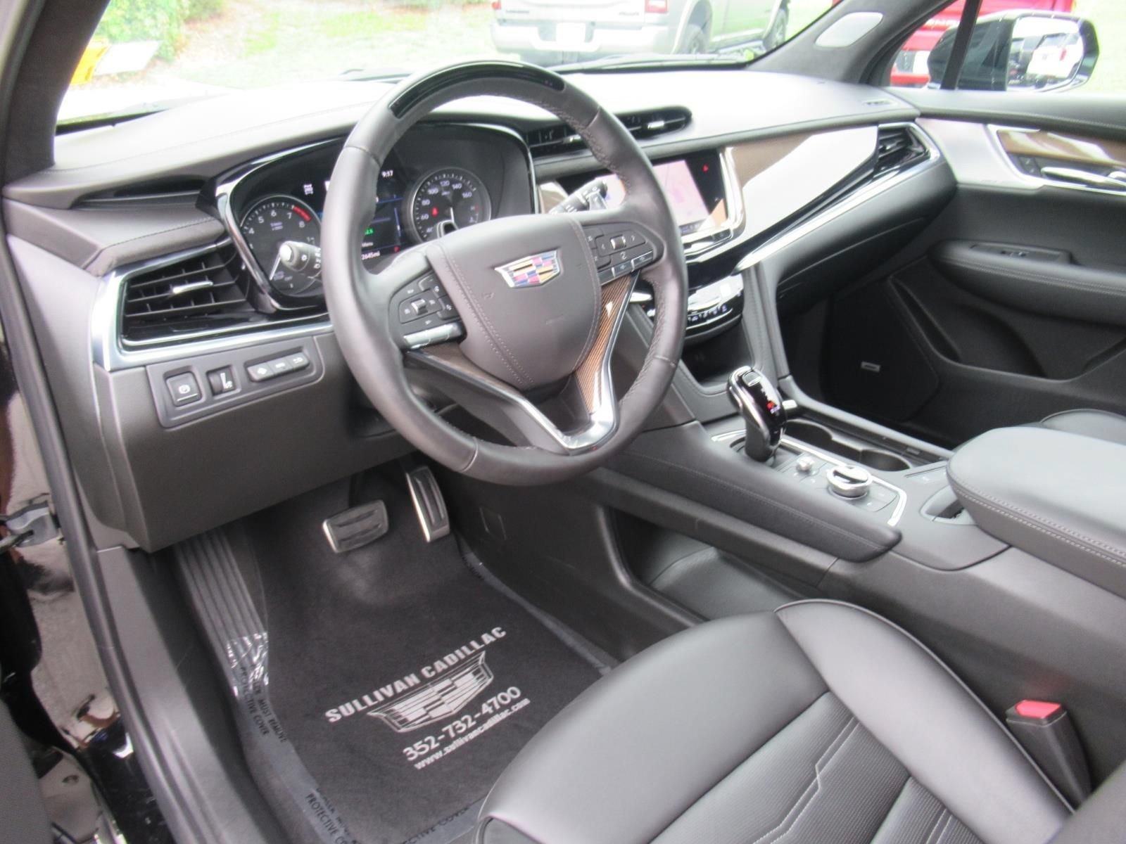 Certified Used 2025 Stellar Black Metallic Cadillac Sport image 16