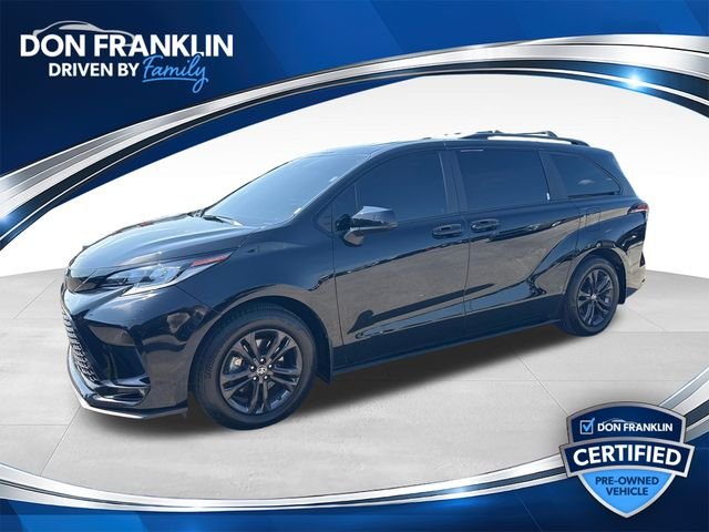 Used 2025 Black Toyota XSE image 1