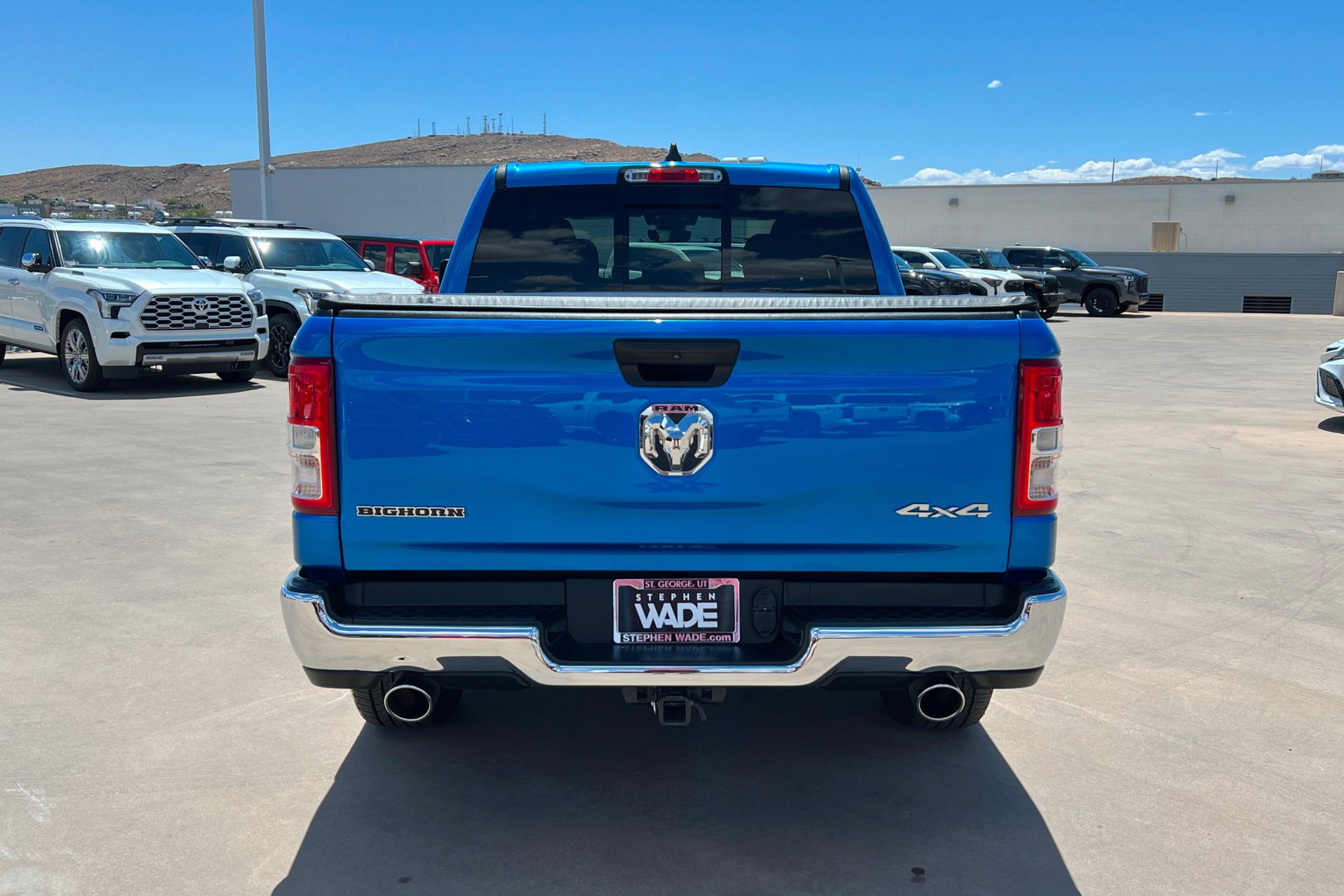 Used 2023 Hydro Blue Pearlcoat Ram Big Horn image 5