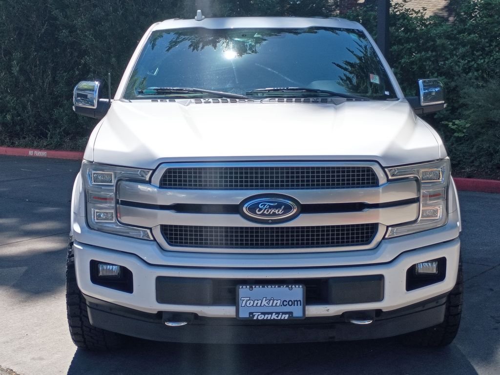 Used 2018 White Platinum Clearcoat Metallic Ford Platinum image 13