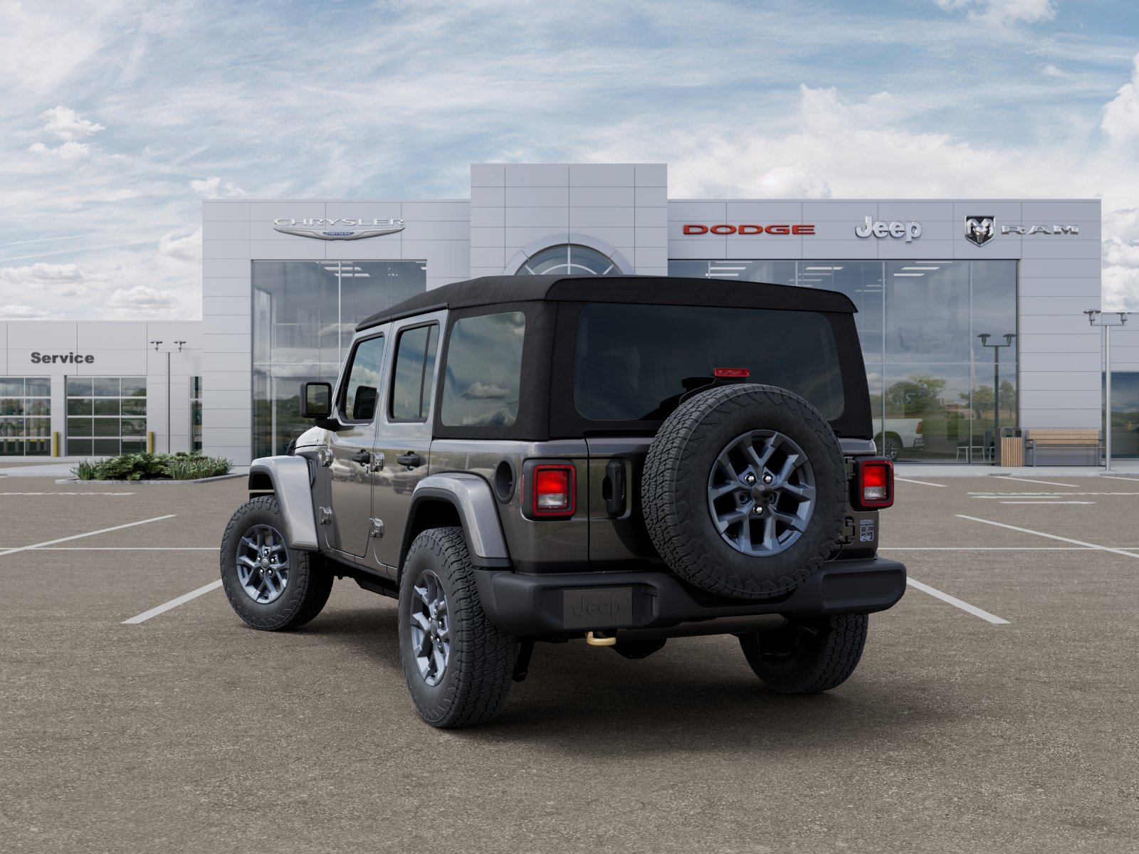 New 2026 Granite Crystal Metallic Clearcoat Jeep 85th Anniversary image 18