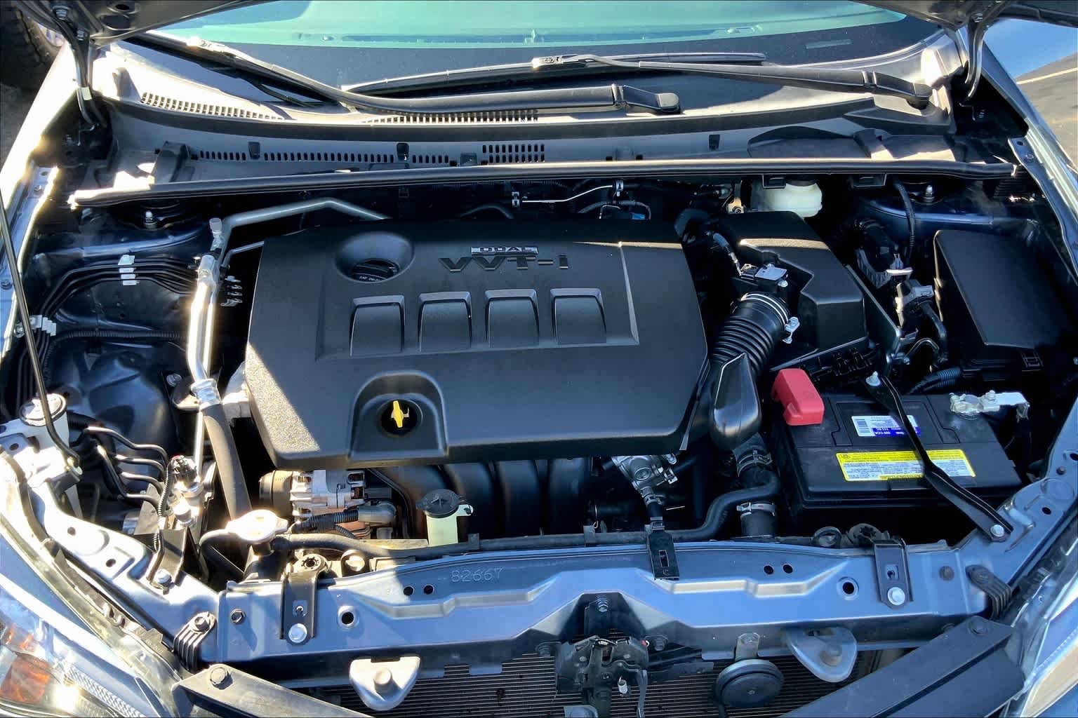 Used 2017 Slate Metallic Toyota LE image 29