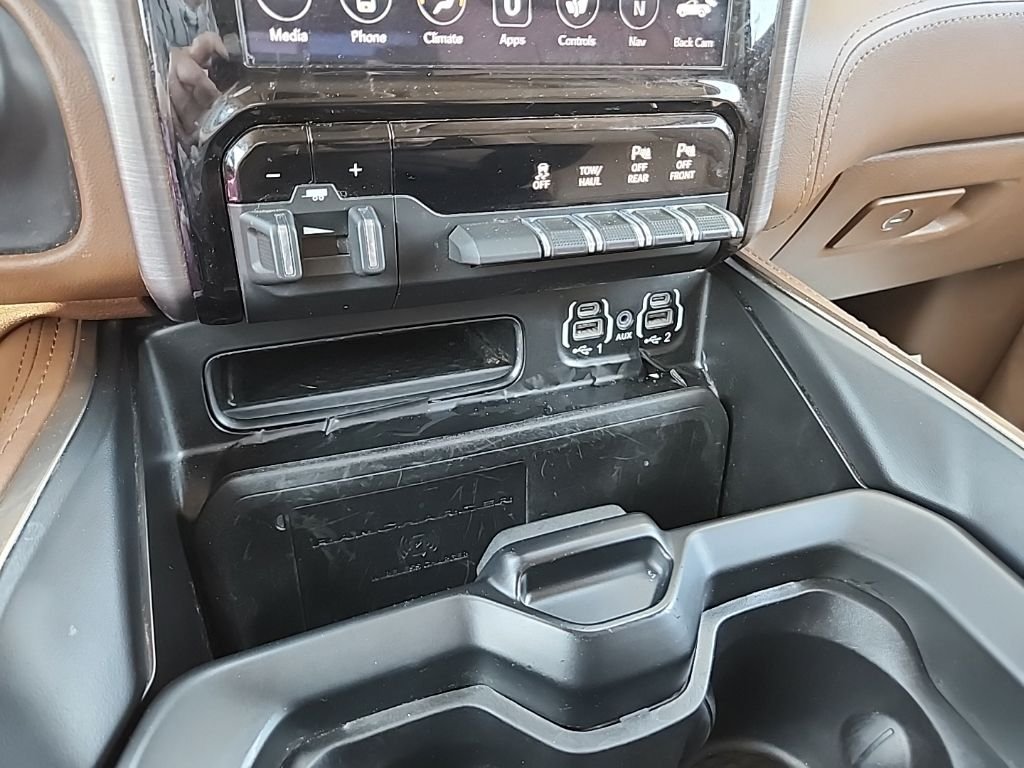 Used 2020 White Ram Laramie Longhorn image 38