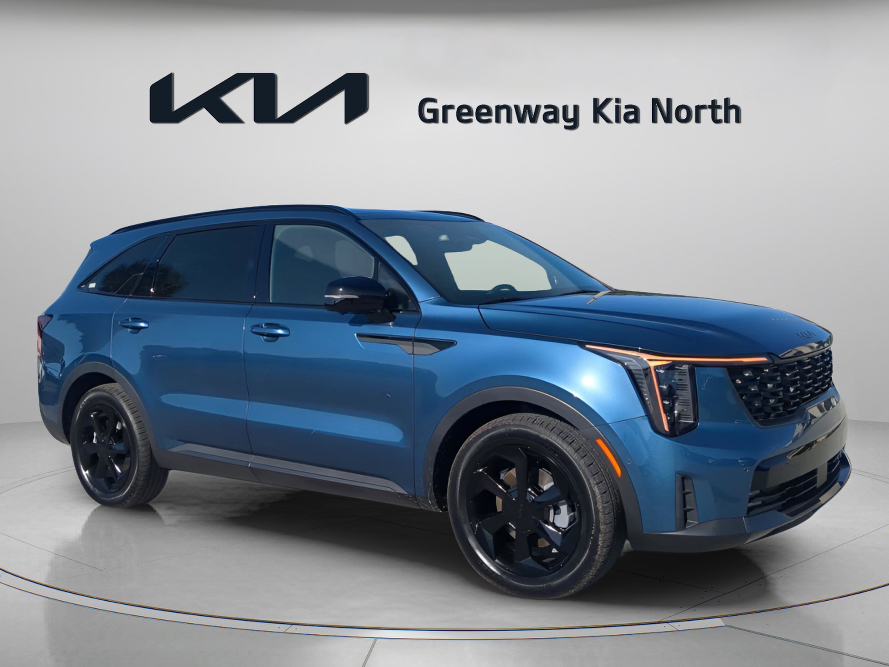 New 2026 Mineral Blue Kia X-Line SX Prestige image 1