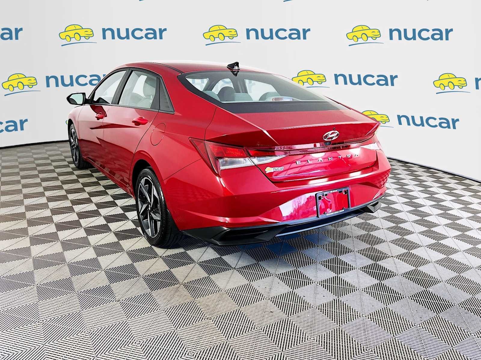 Used 2023 Scarlet Red Pearl Hyundai SEL image 5