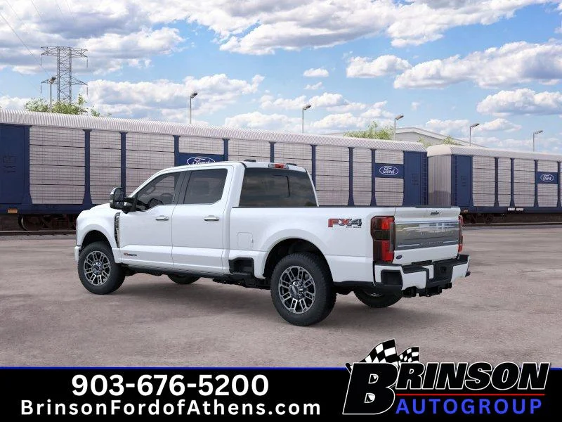New 2026 Star White Metallic Tri-Coat Ford F-250® Platinum® image 4