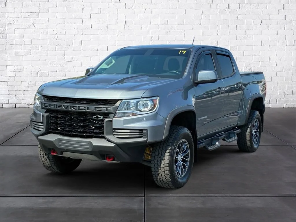 Used 2022 SATIN STEEL METALLIC Chevrolet 4WD ZR2 image 2