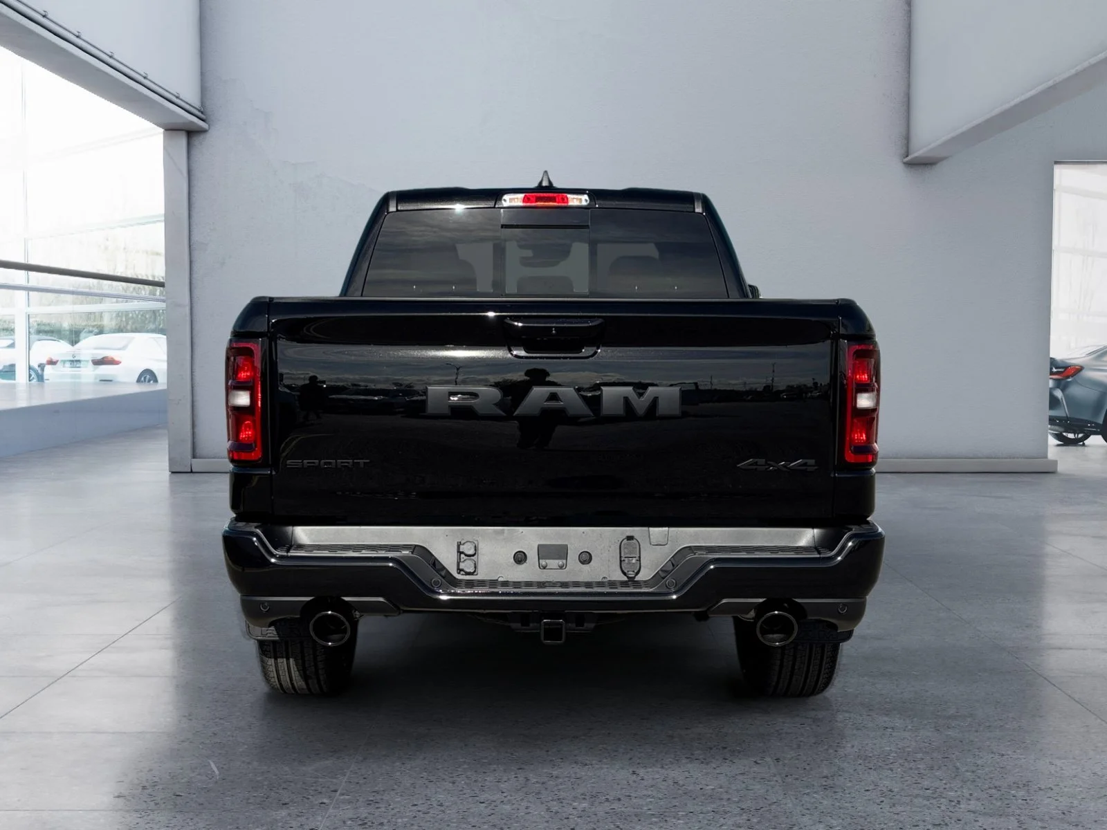 New 2027 Diamond Black Crystal Pearl Ram Sport image 4