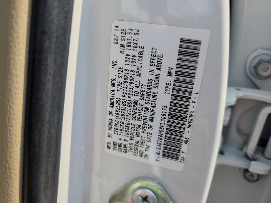 Used 2015 White Acura Tech Pkg image 32