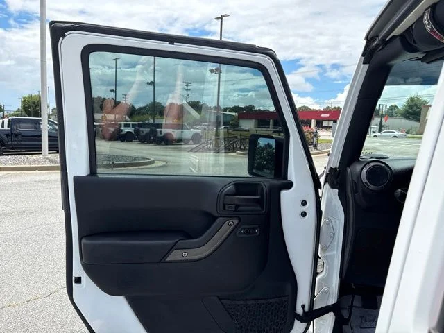 Used 2017 White Jeep Unlimited Sport image 10