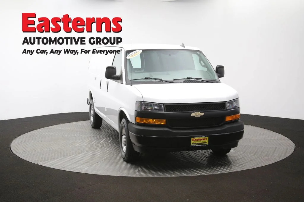 Used 2019 White Chevrolet Work Van image 46