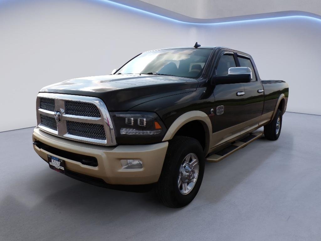 Used 2013 Black Gold Pearlcoat Ram Laramie Longhorn image 9