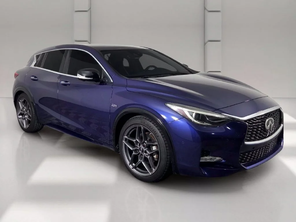 Used 2018 Ink Blue INFINITI Sport image 2
